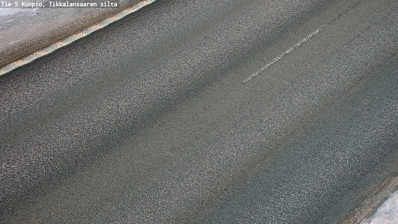 Weather Camera Image Väg 5 Kuopio, Tikkalansaari, Kuopio, Pohjois-Savo