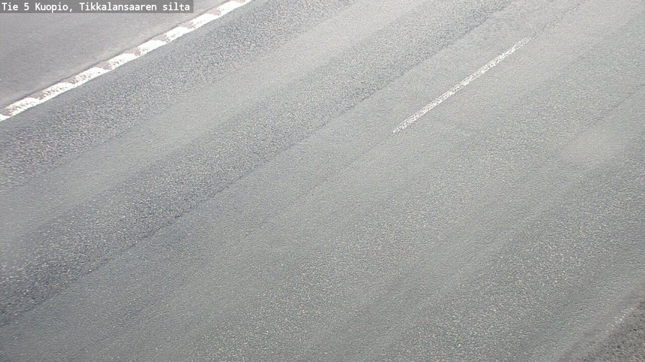 Weather Camera Image Road 5 Kuopio, Tikkalansaari, Kuopio, Pohjois-Savo