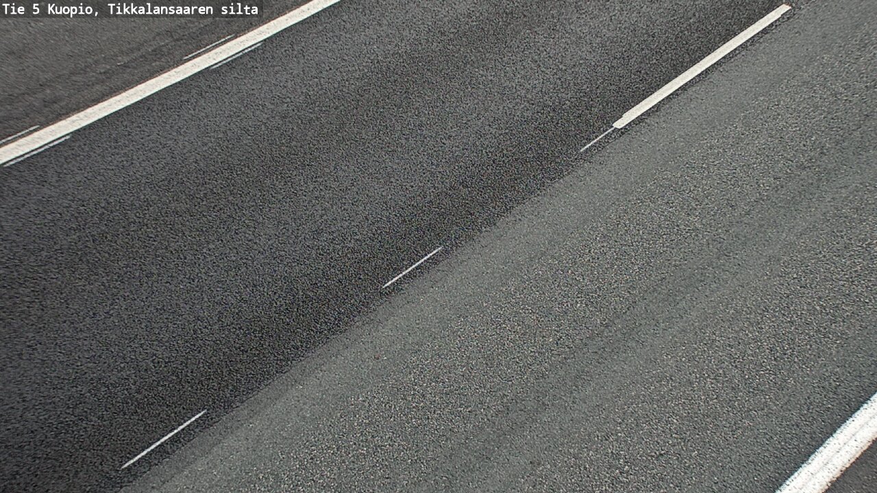 Weather Camera Image Väg 5 Kuopio, Tikkalansaari, Kuopio, Pohjois-Savo