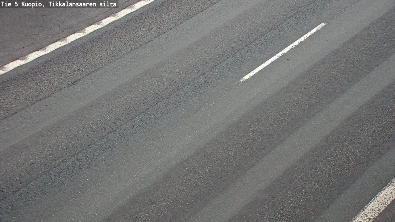 Weather Camera Image Väg 5 Kuopio, Tikkalansaari, Kuopio, Pohjois-Savo