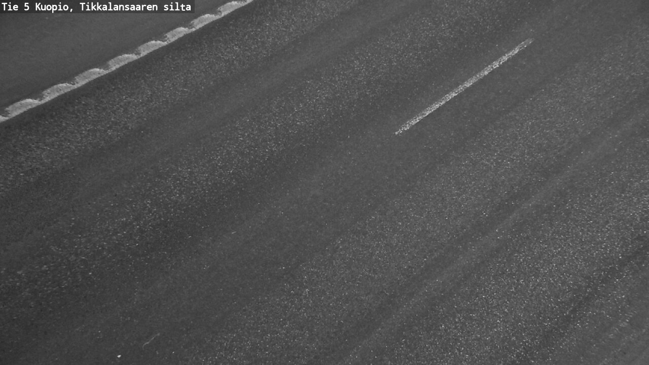 Weather Camera Image Road 5 Kuopio, Tikkalansaari, Kuopio, Pohjois-Savo