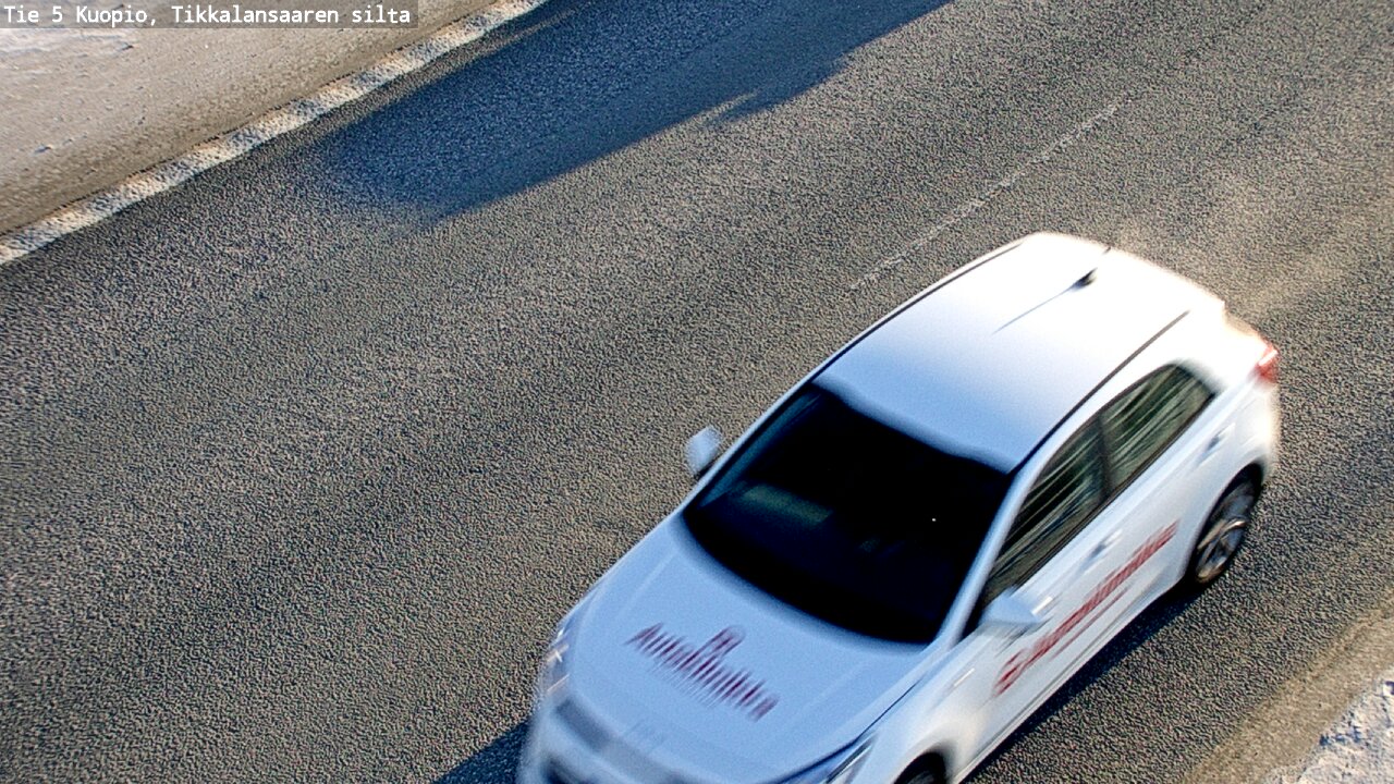 Weather Camera Image Väg 5 Kuopio, Tikkalansaari, Kuopio, Pohjois-Savo