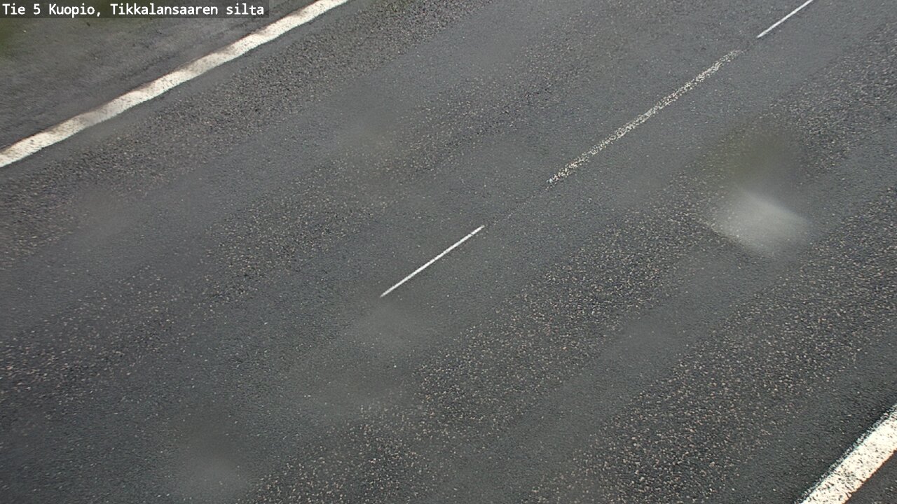 Weather Camera Image Väg 5 Kuopio, Tikkalansaari, Kuopio, Pohjois-Savo