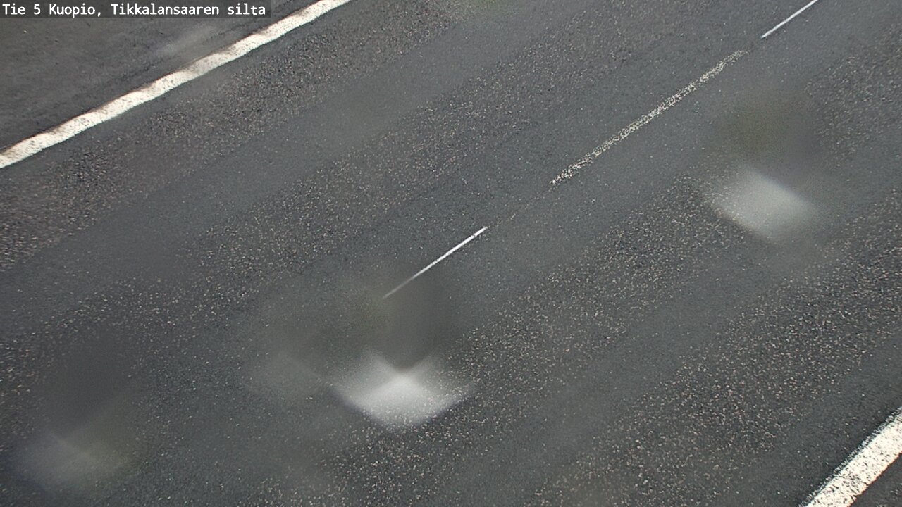 Weather Camera Image Väg 5 Kuopio, Tikkalansaari, Kuopio, Pohjois-Savo