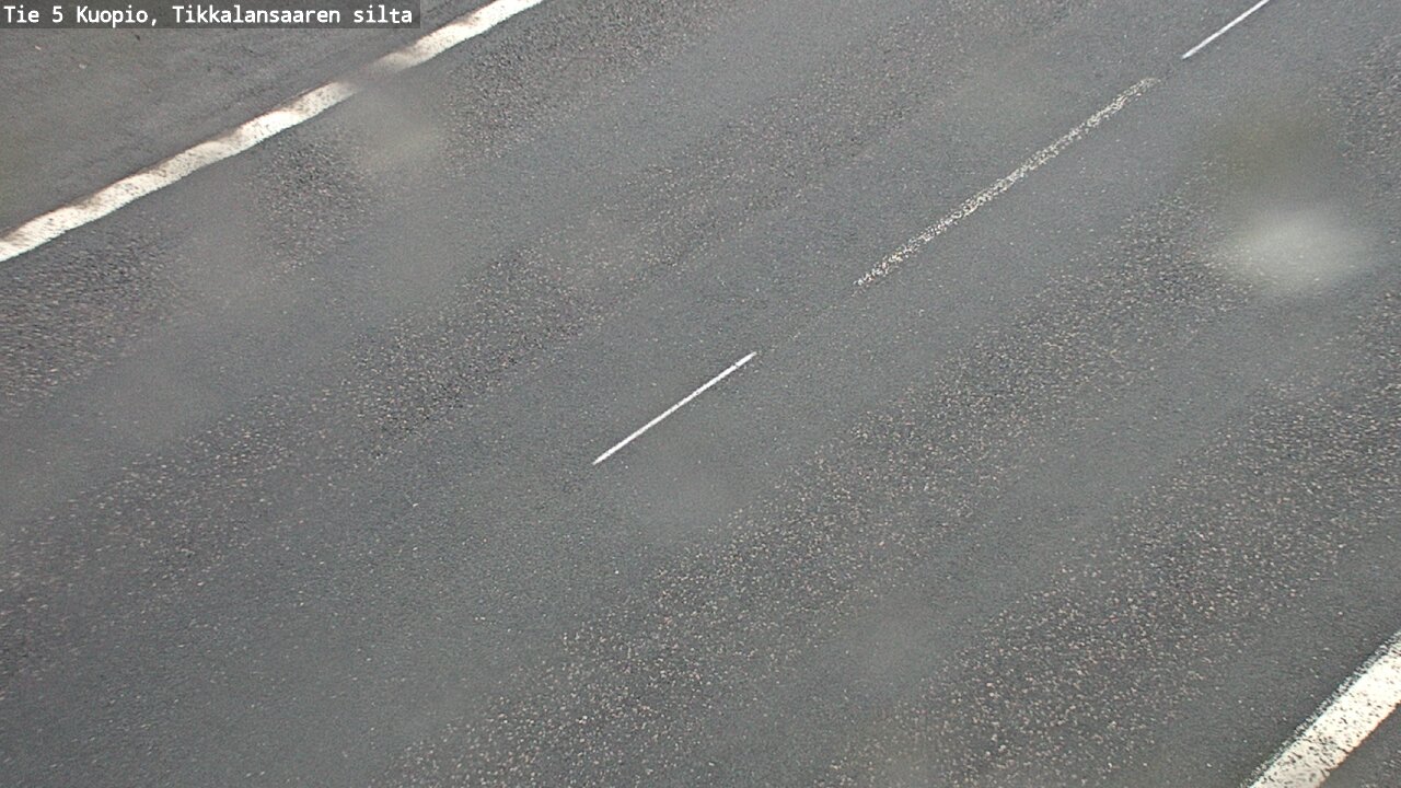 Weather Camera Image Väg 5 Kuopio, Tikkalansaari, Kuopio, Pohjois-Savo