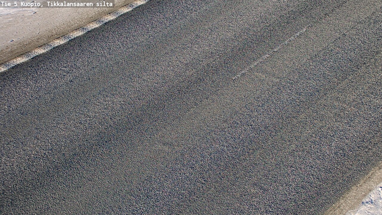 Weather Camera Image Väg 5 Kuopio, Tikkalansaari, Kuopio, Pohjois-Savo