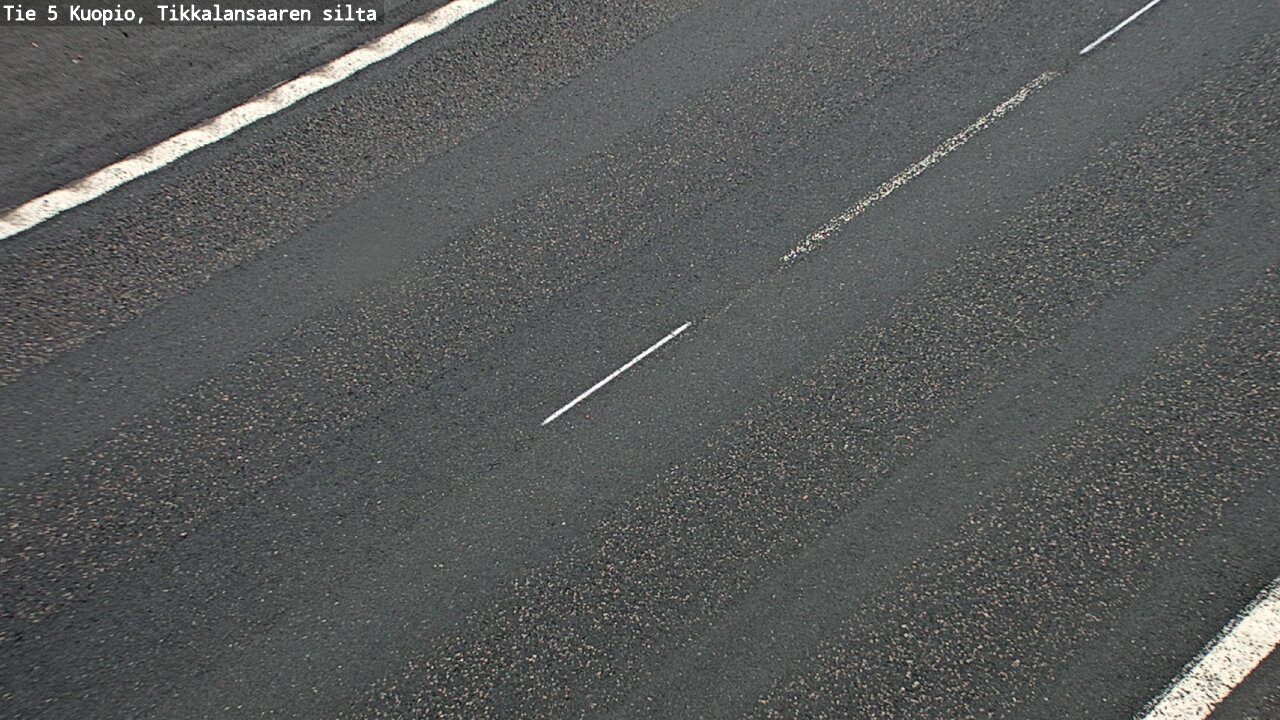 Weather Camera Image Väg 5 Kuopio, Tikkalansaari, Kuopio, Pohjois-Savo