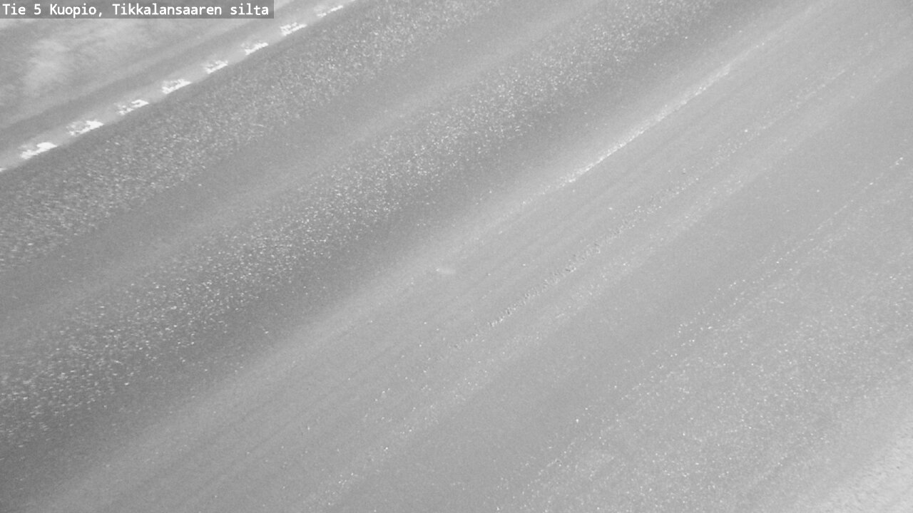 Weather Camera Image Road 5 Kuopio, Tikkalansaari, Kuopio, Pohjois-Savo