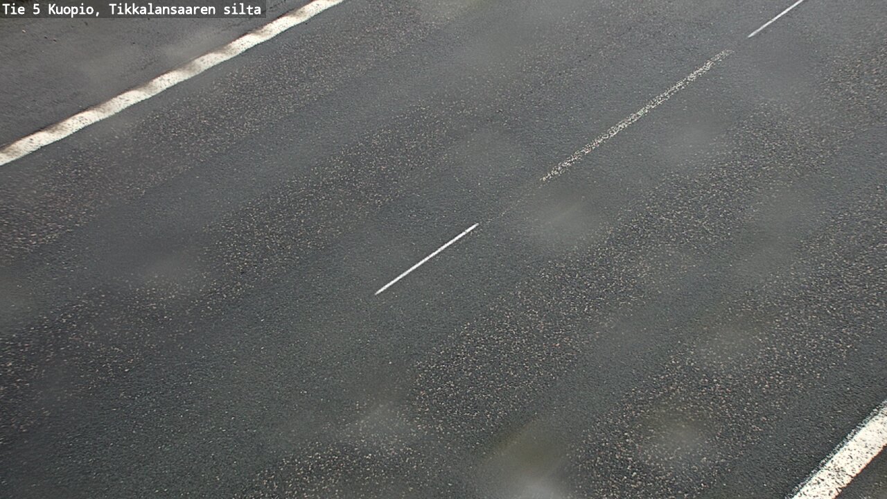 Weather Camera Image Väg 5 Kuopio, Tikkalansaari, Kuopio, Pohjois-Savo