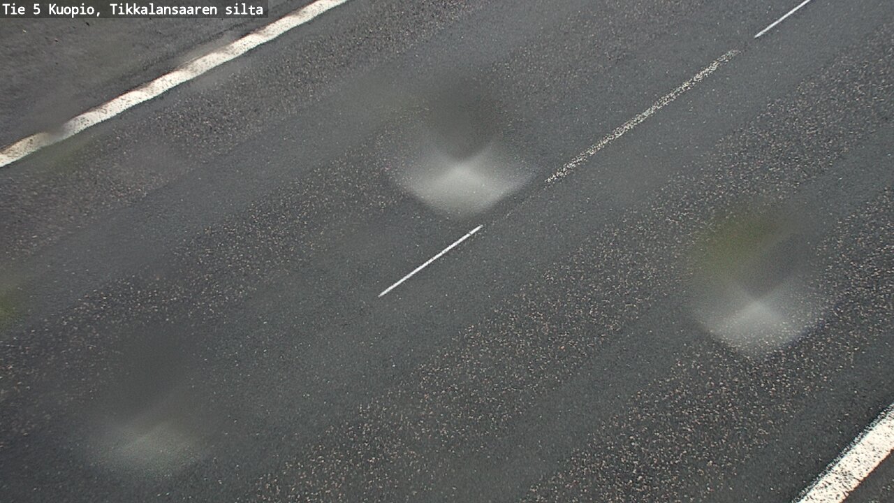 Weather Camera Image Väg 5 Kuopio, Tikkalansaari, Kuopio, Pohjois-Savo