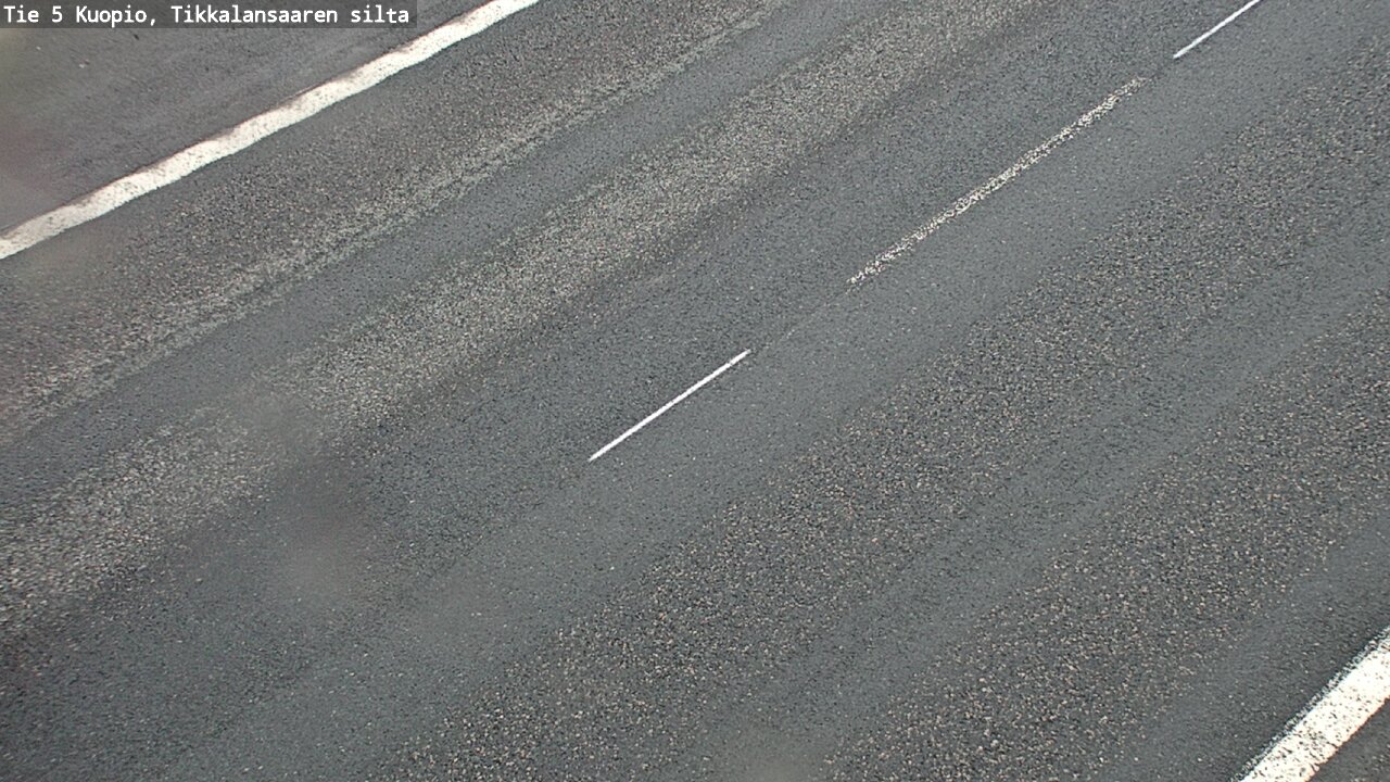 Weather Camera Image Väg 5 Kuopio, Tikkalansaari, Kuopio, Pohjois-Savo