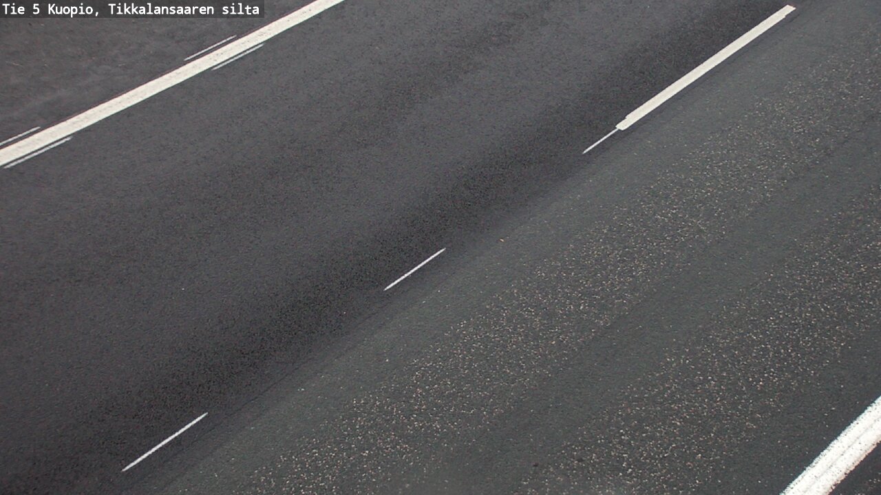 Weather Camera Image Road 5 Kuopio, Tikkalansaari, Kuopio, Pohjois-Savo