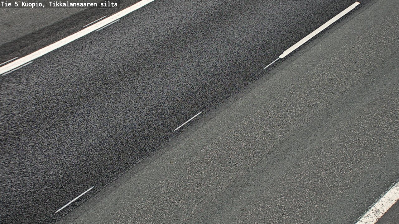 Weather Camera Image Road 5 Kuopio, Tikkalansaari, Kuopio, Pohjois-Savo