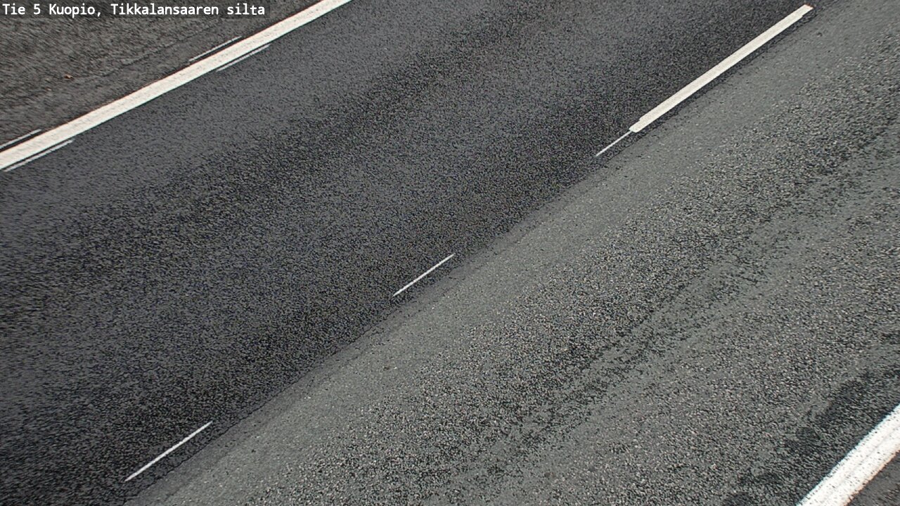 Weather Camera Image Road 5 Kuopio, Tikkalansaari, Kuopio, Pohjois-Savo