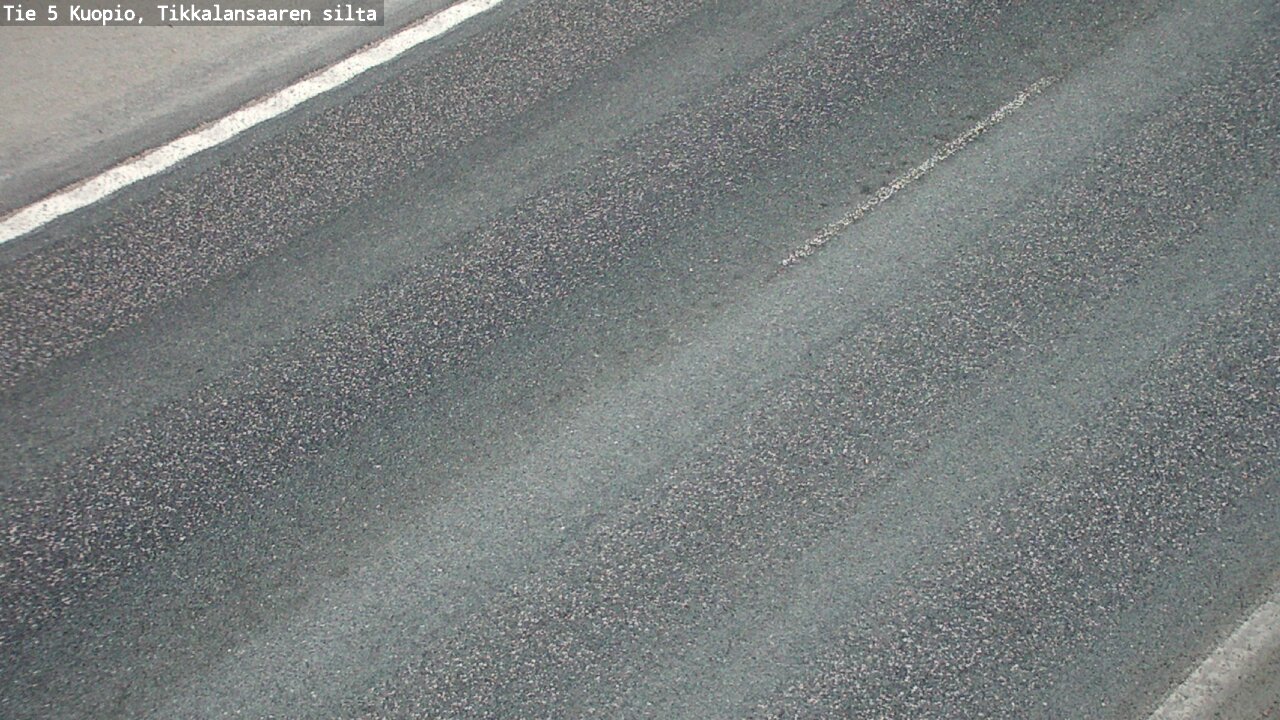 Weather Camera Image Väg 5 Kuopio, Tikkalansaari, Kuopio, Pohjois-Savo
