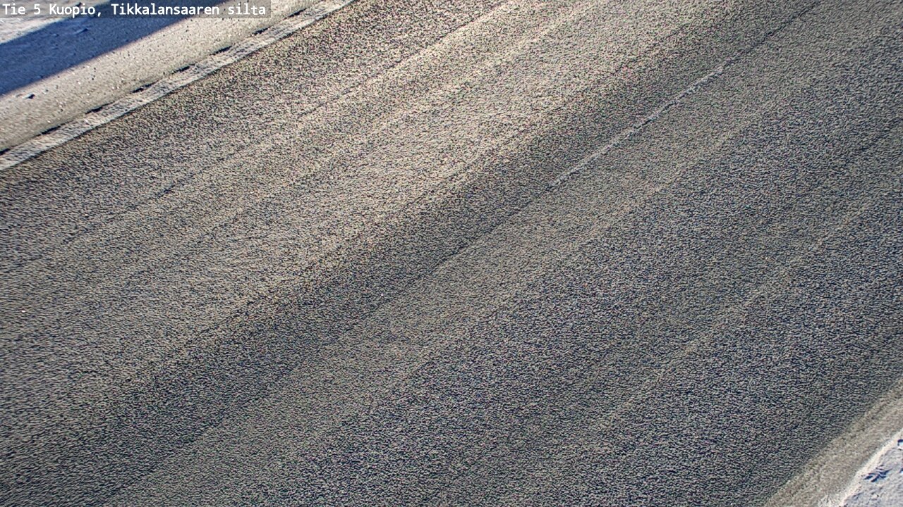 Weather Camera Image Väg 5 Kuopio, Tikkalansaari, Kuopio, Pohjois-Savo