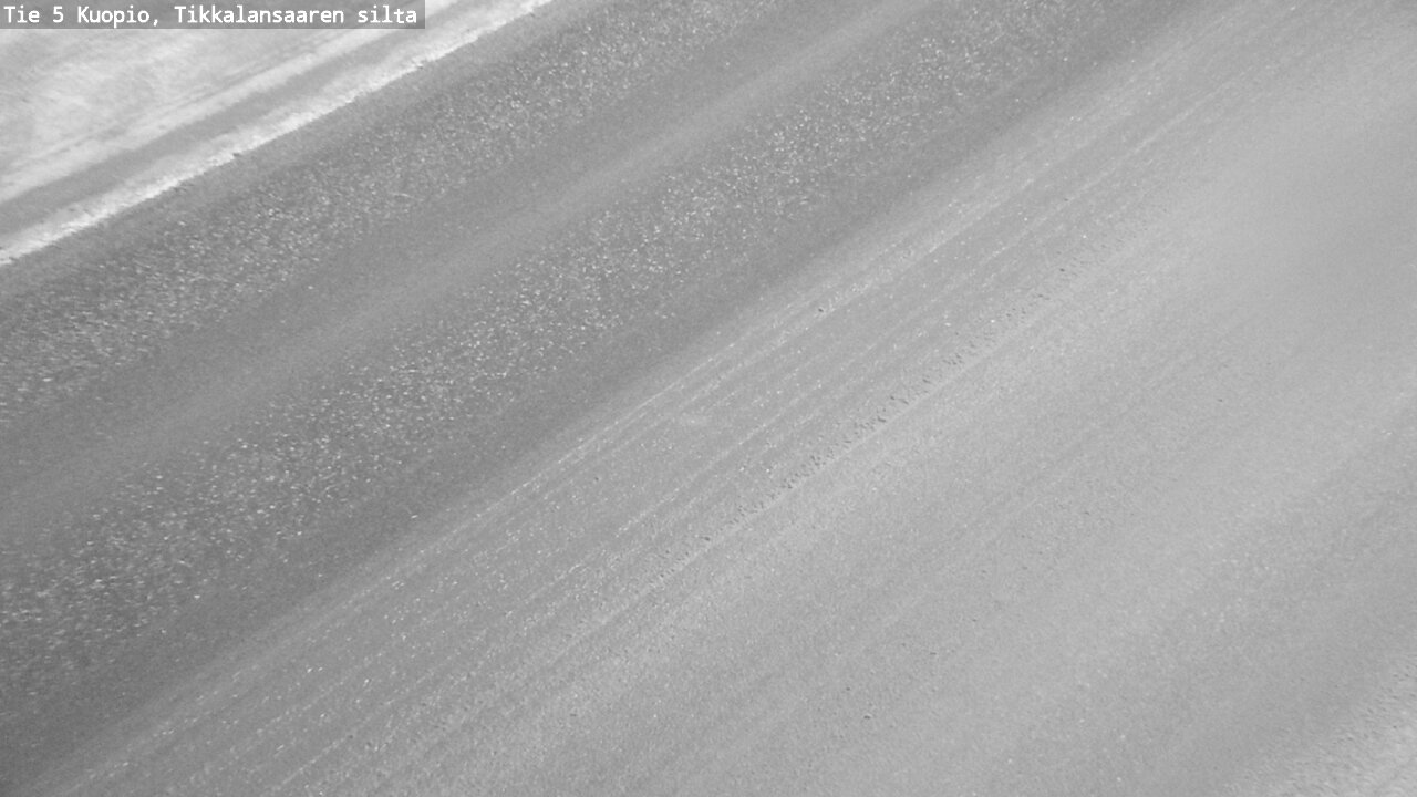 Weather Camera Image Road 5 Kuopio, Tikkalansaari, Kuopio, Pohjois-Savo