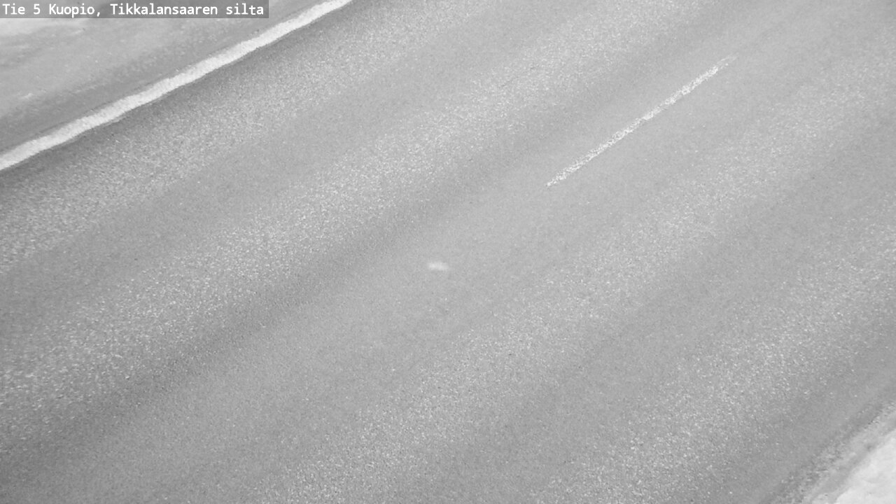 Weather Camera Image Väg 5 Kuopio, Tikkalansaari, Kuopio, Pohjois-Savo