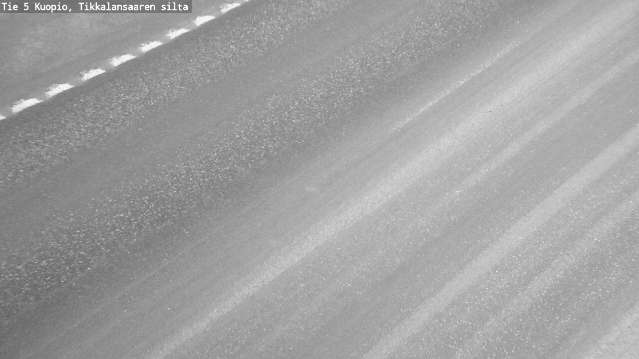 Weather Camera Image Road 5 Kuopio, Tikkalansaari, Kuopio, Pohjois-Savo