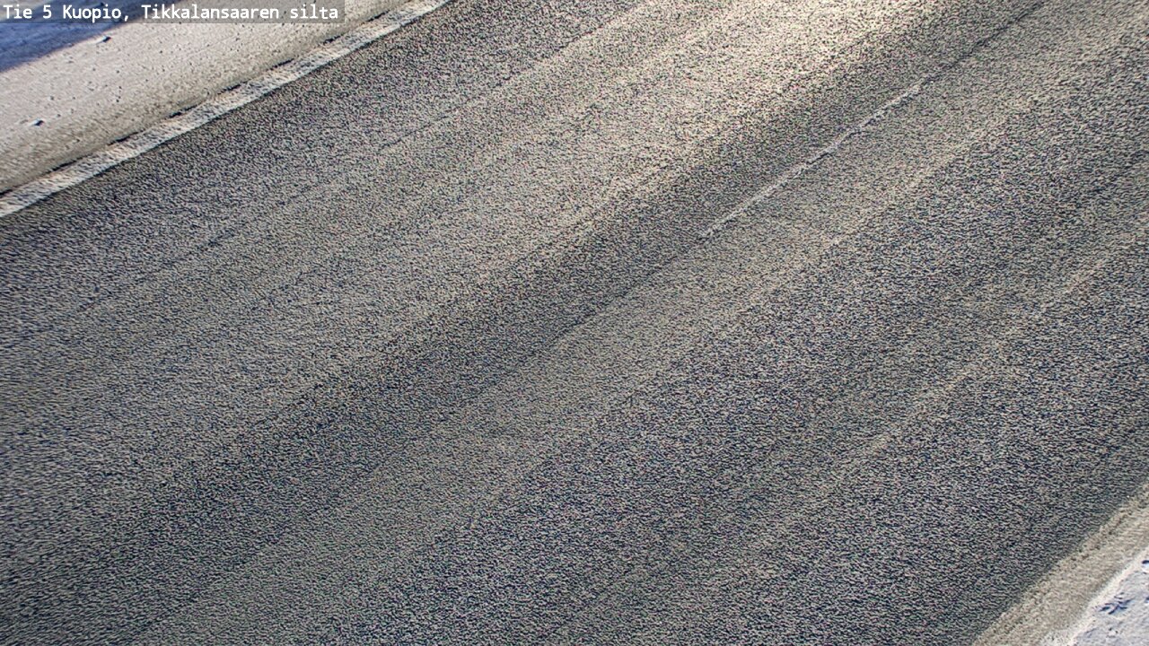 Weather Camera Image Väg 5 Kuopio, Tikkalansaari, Kuopio, Pohjois-Savo