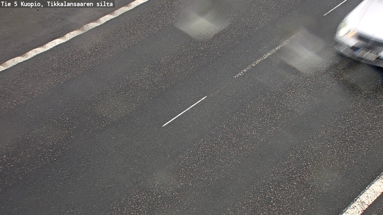 Weather Camera Image Väg 5 Kuopio, Tikkalansaari, Kuopio, Pohjois-Savo