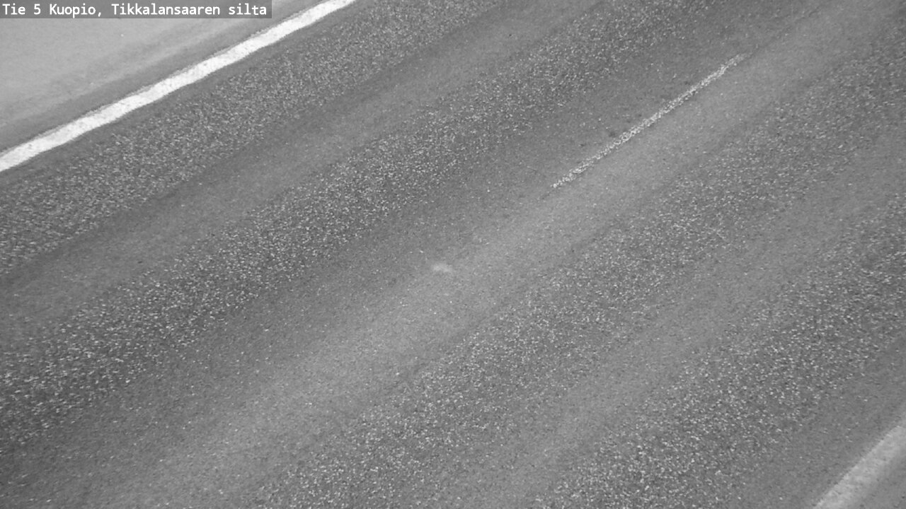 Weather Camera Image Väg 5 Kuopio, Tikkalansaari, Kuopio, Pohjois-Savo