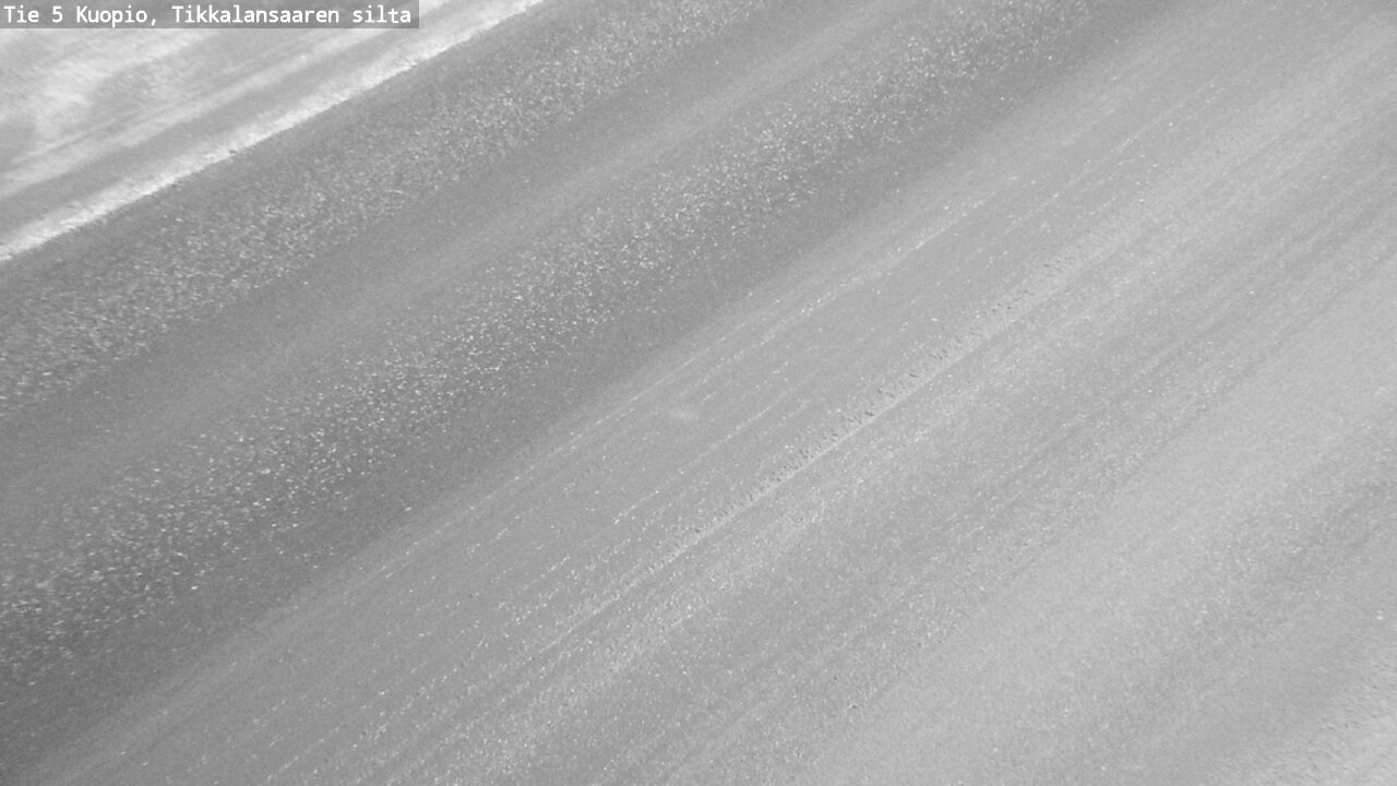 Weather Camera Image Road 5 Kuopio, Tikkalansaari, Kuopio, Pohjois-Savo