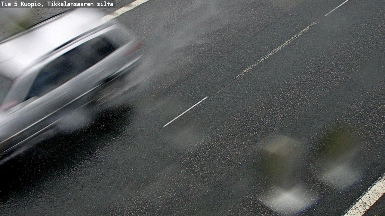 Weather Camera Image Väg 5 Kuopio, Tikkalansaari, Kuopio, Pohjois-Savo