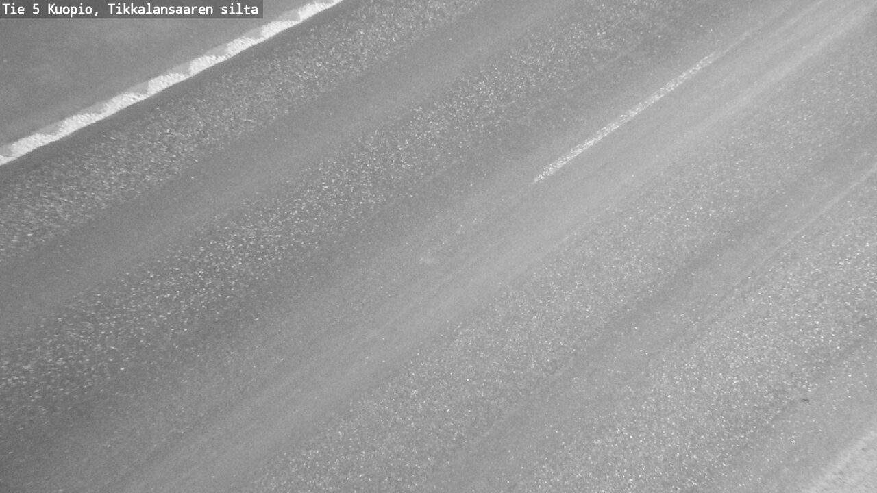 Weather Camera Image Road 5 Kuopio, Tikkalansaari, Kuopio, Pohjois-Savo