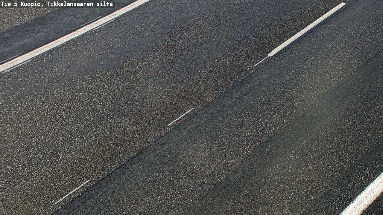 Weather Camera Image Road 5 Kuopio, Tikkalansaari, Kuopio, Pohjois-Savo