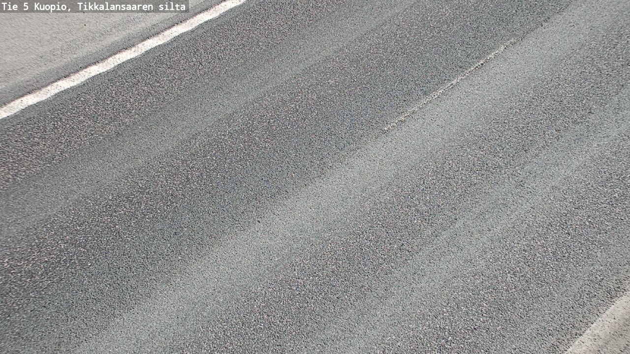 Weather Camera Image Väg 5 Kuopio, Tikkalansaari, Kuopio, Pohjois-Savo