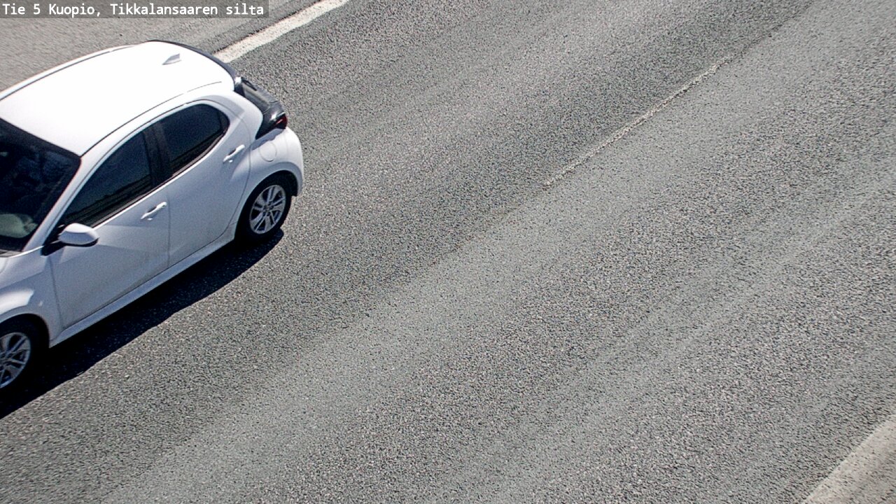 Weather Camera Image Väg 5 Kuopio, Tikkalansaari, Kuopio, Pohjois-Savo