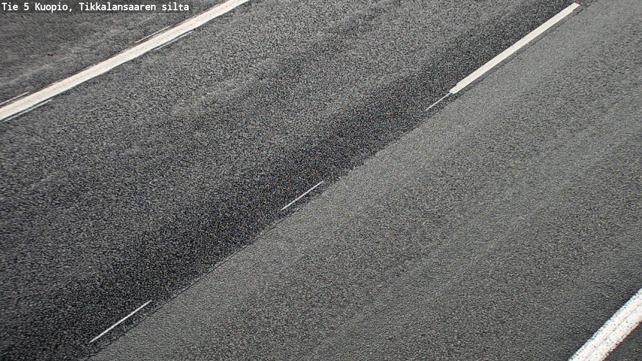 Weather Camera Image Road 5 Kuopio, Tikkalansaari, Kuopio, Pohjois-Savo