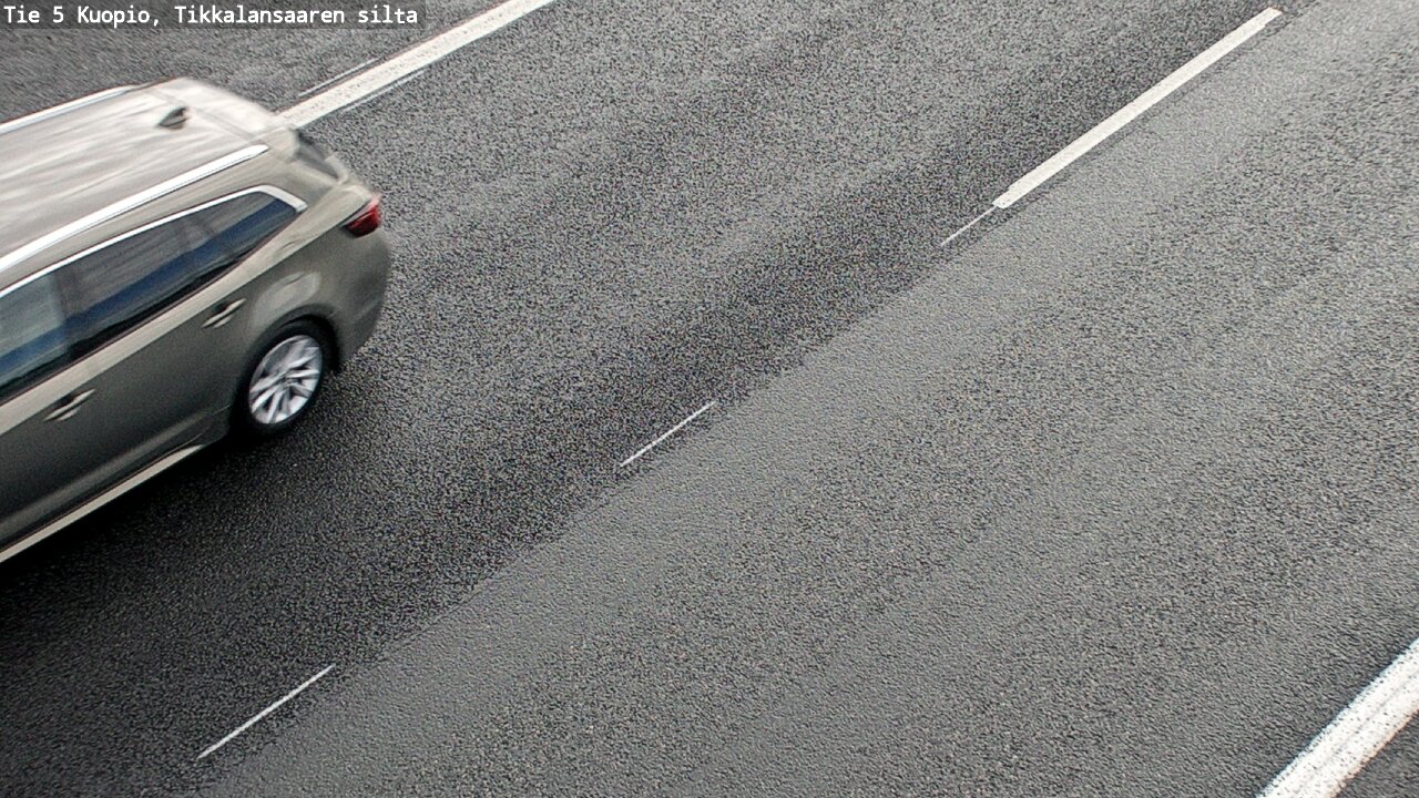 Weather Camera Image Road 5 Kuopio, Tikkalansaari, Kuopio, Pohjois-Savo