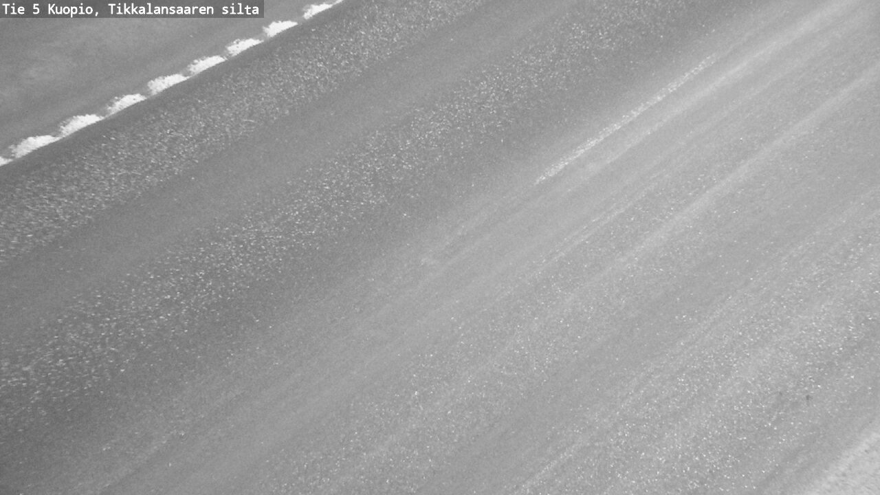 Weather Camera Image Road 5 Kuopio, Tikkalansaari, Kuopio, Pohjois-Savo