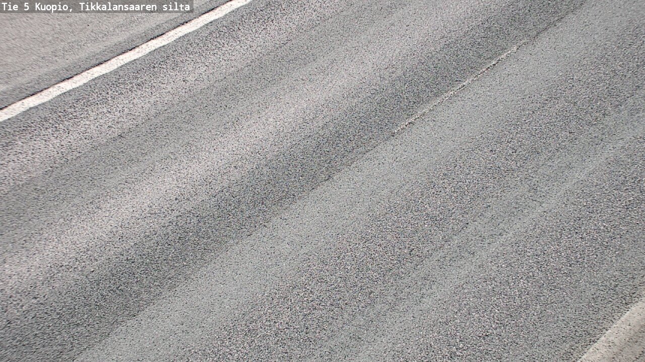 Weather Camera Image Väg 5 Kuopio, Tikkalansaari, Kuopio, Pohjois-Savo