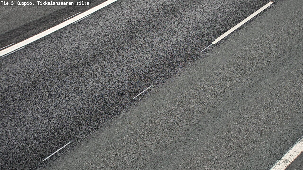 Weather Camera Image Väg 5 Kuopio, Tikkalansaari, Kuopio, Pohjois-Savo
