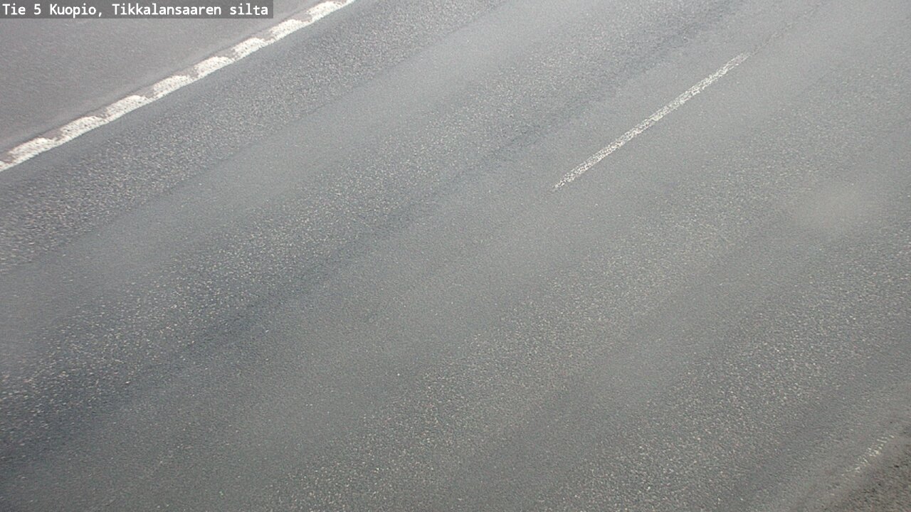 Weather Camera Image Road 5 Kuopio, Tikkalansaari, Kuopio, Pohjois-Savo