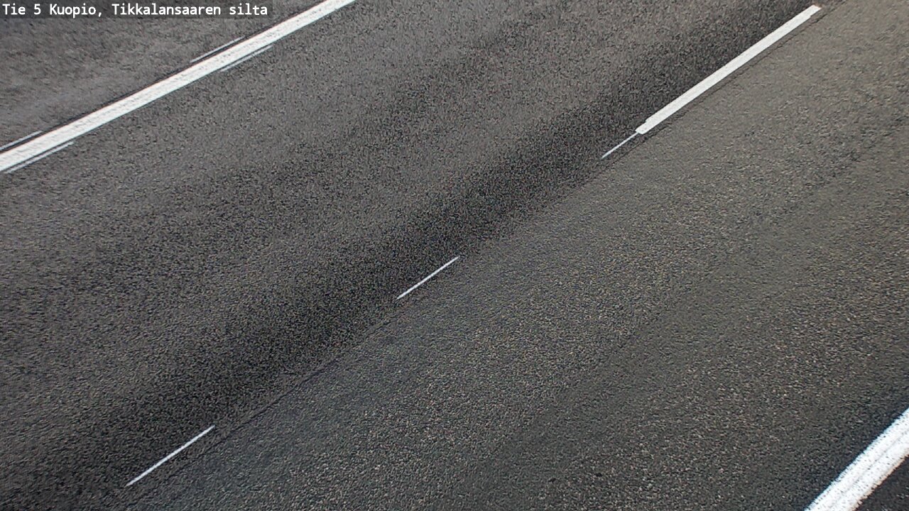 Weather Camera Image Road 5 Kuopio, Tikkalansaari, Kuopio, Pohjois-Savo