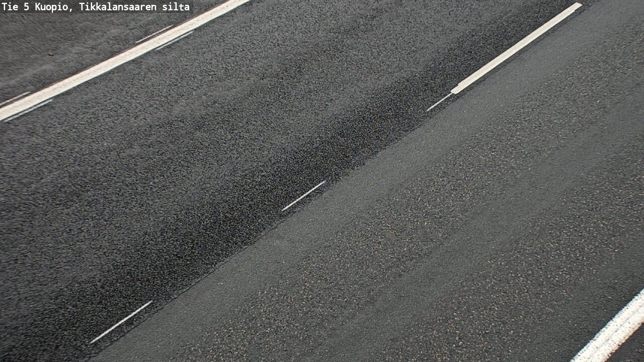 Weather Camera Image Road 5 Kuopio, Tikkalansaari, Kuopio, Pohjois-Savo