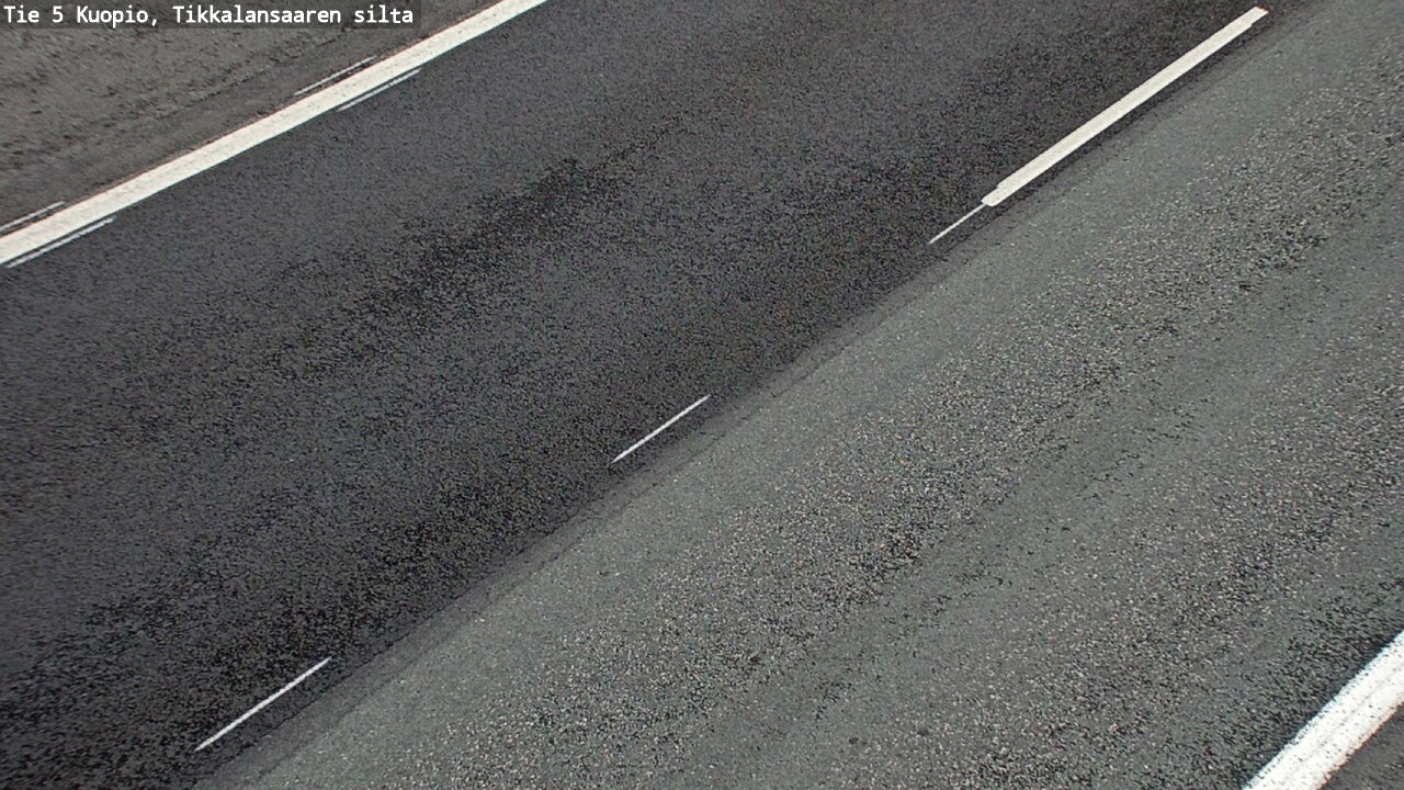 Weather Camera Image Road 5 Kuopio, Tikkalansaari, Kuopio, Pohjois-Savo