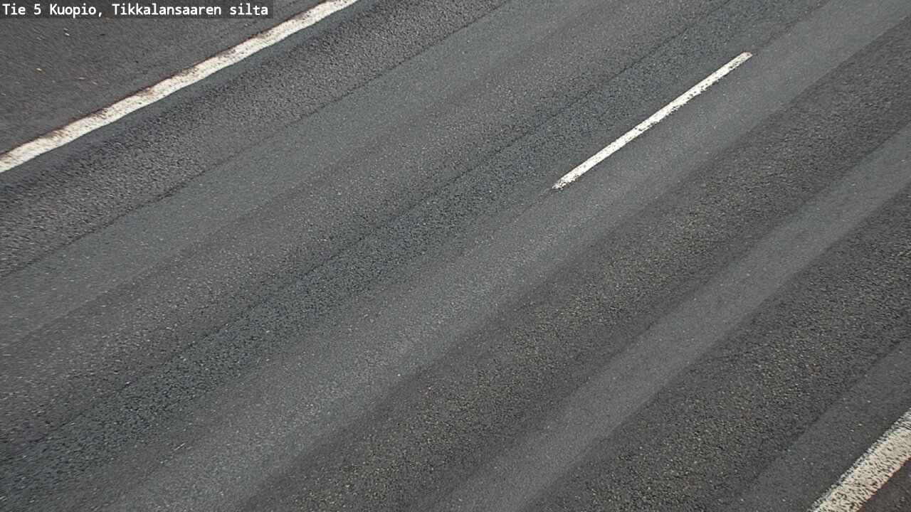 Weather Camera Image Väg 5 Kuopio, Tikkalansaari, Kuopio, Pohjois-Savo