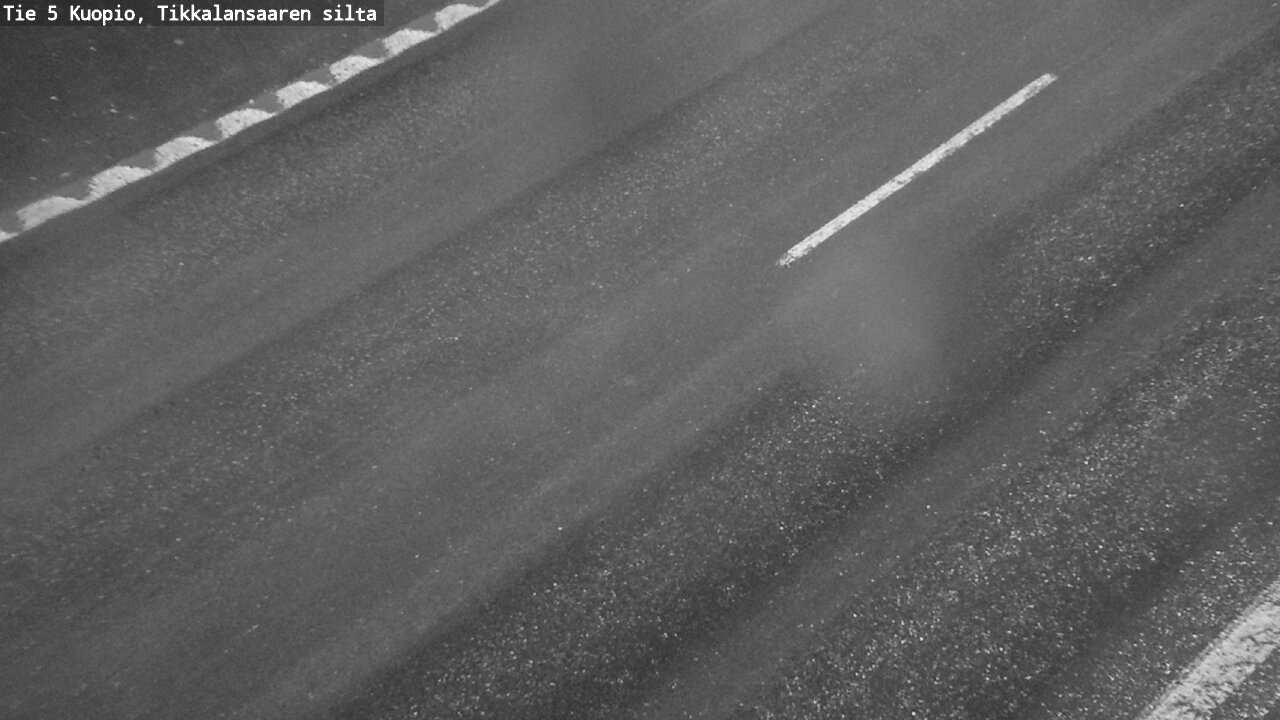 Weather Camera Image Väg 5 Kuopio, Tikkalansaari, Kuopio, Pohjois-Savo