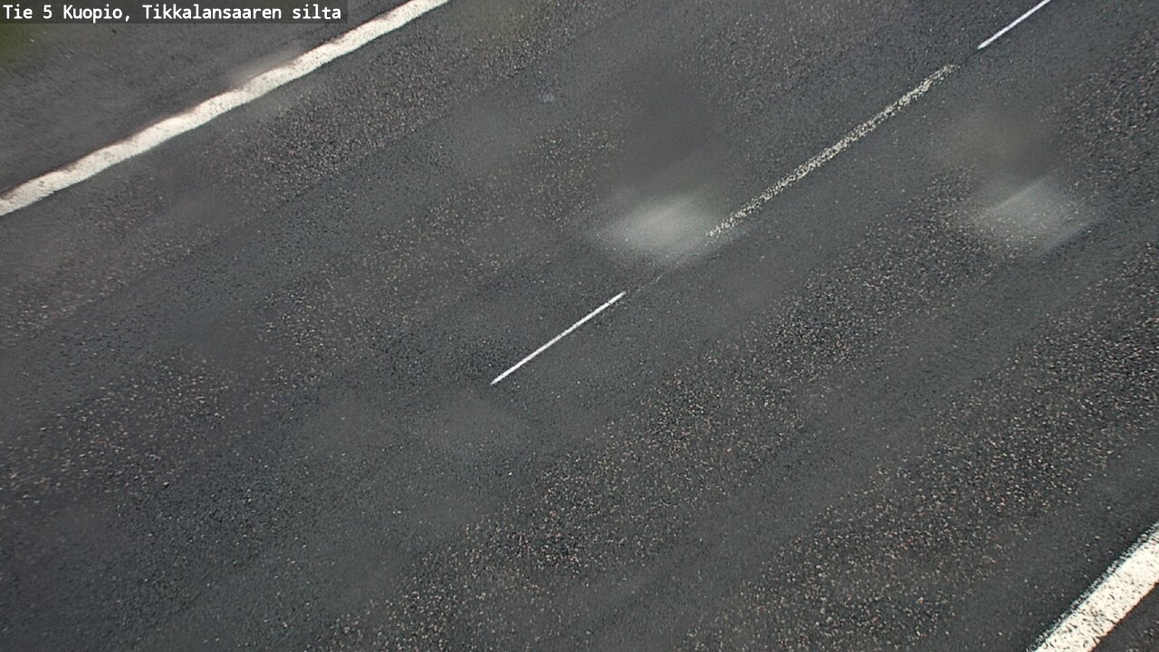 Weather Camera Image Road 5 Kuopio, Tikkalansaari, Kuopio, Pohjois-Savo