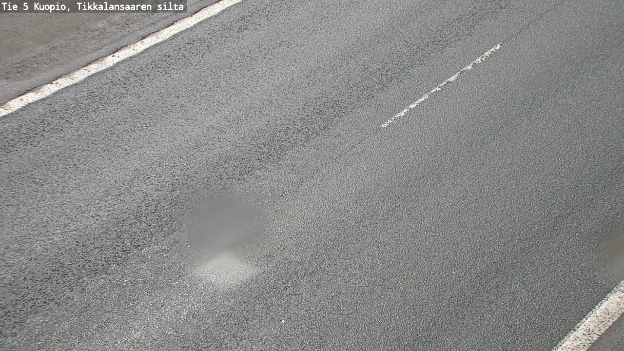 Weather Camera Image Road 5 Kuopio, Tikkalansaari, Kuopio, Pohjois-Savo