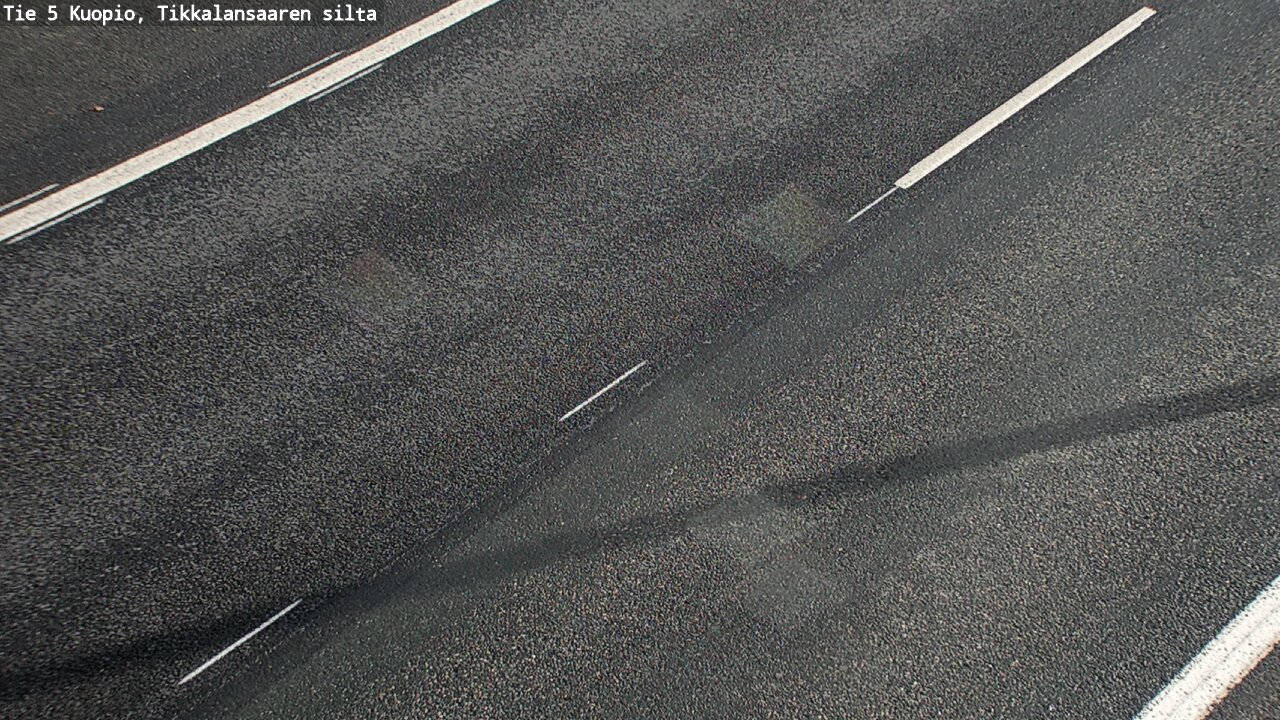 Weather Camera Image Road 5 Kuopio, Tikkalansaari, Kuopio, Pohjois-Savo