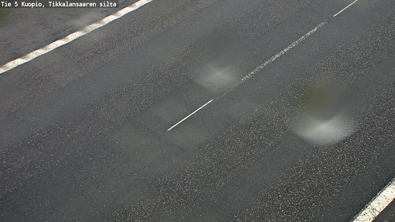 Weather Camera Image Väg 5 Kuopio, Tikkalansaari, Kuopio, Pohjois-Savo