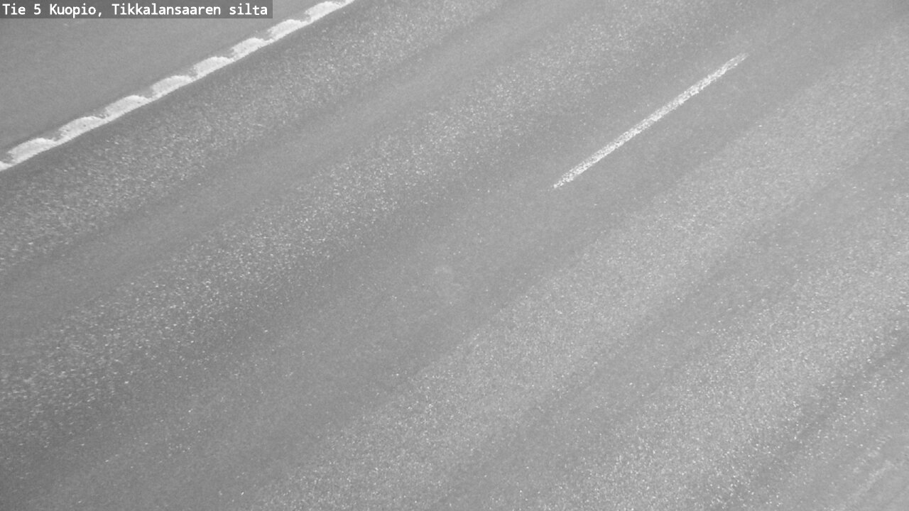 Weather Camera Image Road 5 Kuopio, Tikkalansaari, Kuopio, Pohjois-Savo