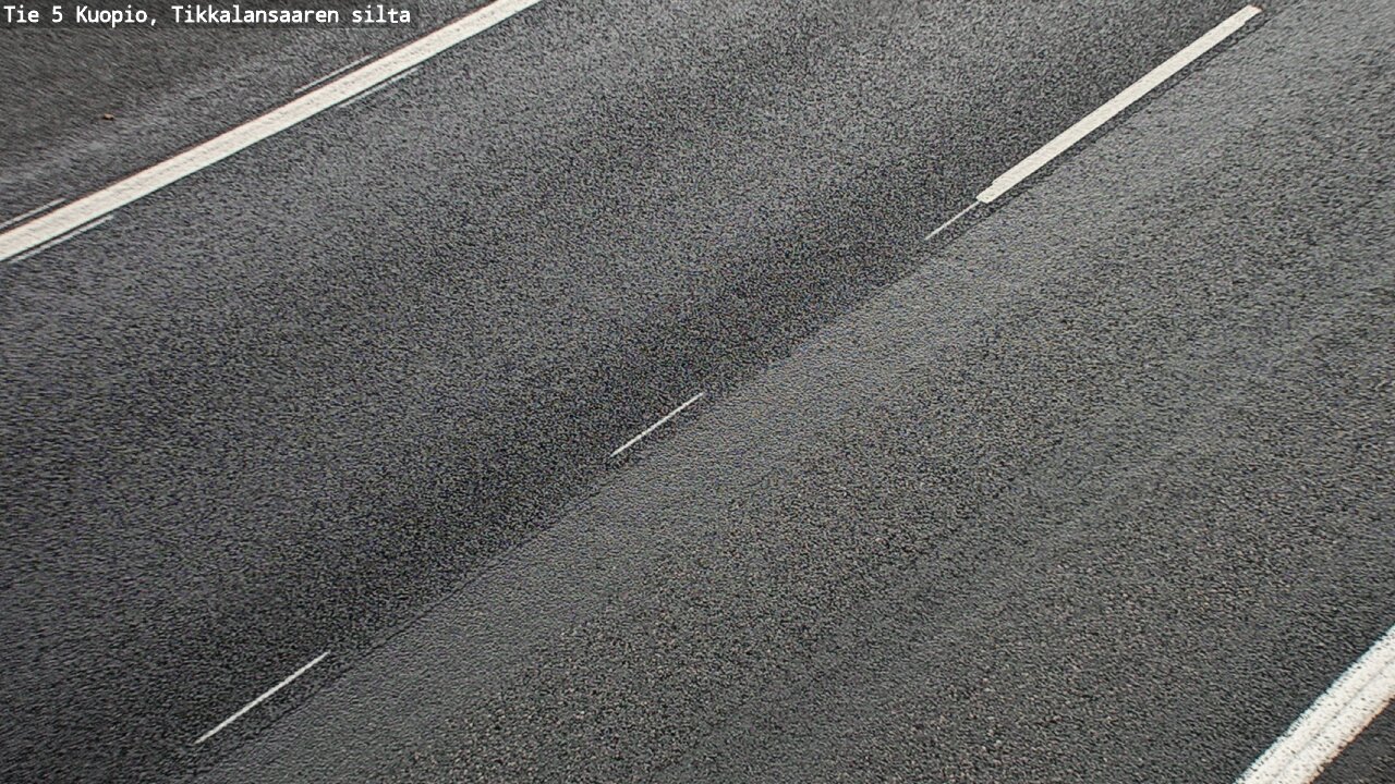 Weather Camera Image Road 5 Kuopio, Tikkalansaari, Kuopio, Pohjois-Savo