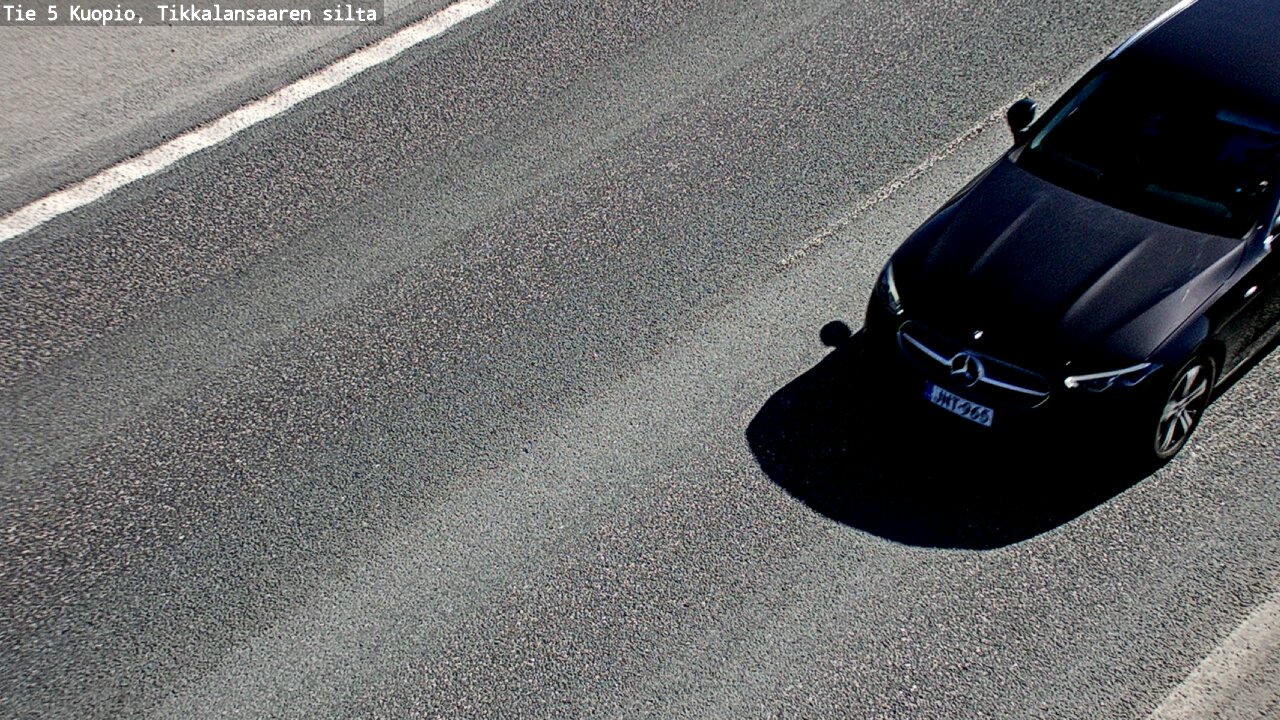 Weather Camera Image Väg 5 Kuopio, Tikkalansaari, Kuopio, Pohjois-Savo